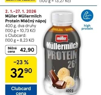 Nápoj proteinovýMüllermilch Müller