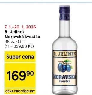 Pálenka Švestka Moravská Rudolf Jelínek