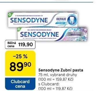 Pasta na zuby Sensodyne