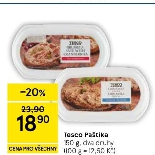 Paštika Tesco