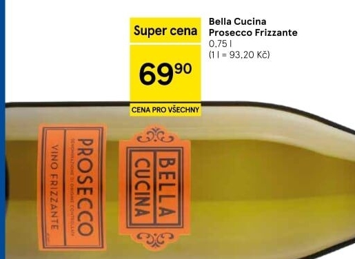 Prosecco Frizzante Bella Cucina