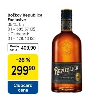 Rum Republica Exclusive Božkov