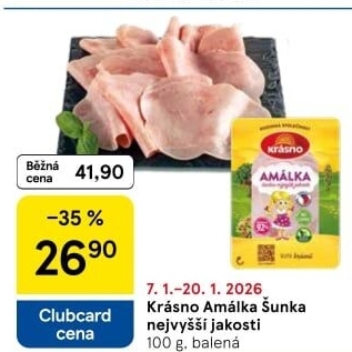 Šunka Amálka nejvyšší jakosti Krásno