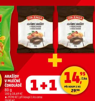 Arašídy v čokoládě Dr.Ensa