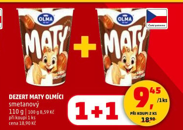 Dezert Olmíci Maty Olma