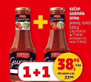 Kečup Gurmán Otma