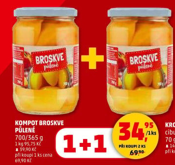 Kompot broskve