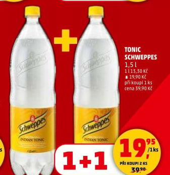 Limonáda Tonic Schweppes