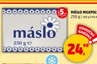 Máslo Milkpol