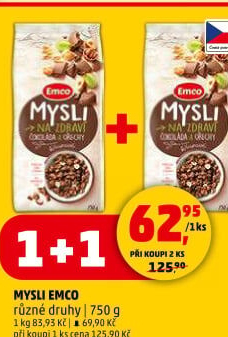 Müsli Mysli na zdraví Emco