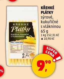 Plátky křehké Michelské pekárny