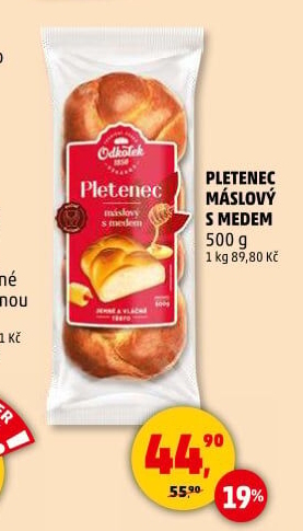 Pletenec máslový Odkolek