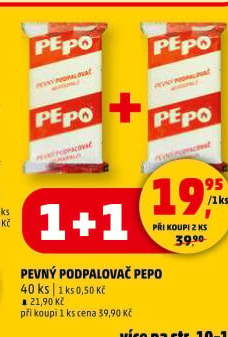 Podpalovač pevný Pe-Po