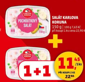 Saláty Karlova Koruna