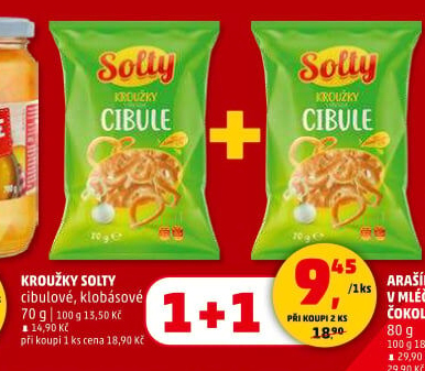 Snack Kroužky Solty