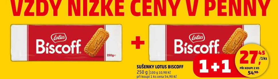 Sušenky Biscoff Lotus