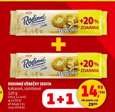 Věnečky Rodinné Sedita