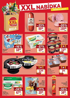 akční leták BILLA 7.1.2026-13.1.2026