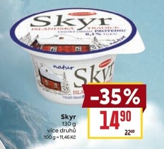 Dezert zakysaný Skyr Kapucín