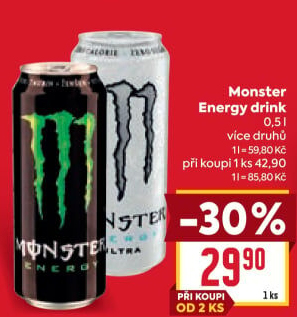 Energetický nápoj Monster Energy