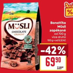 Müsli zapékané Bonavita