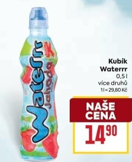 Ochucená voda Waterrr Kubík