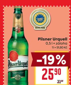 Pivo Pilsner Urquell