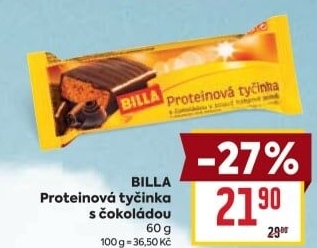 Proteinová tyčinka Billa