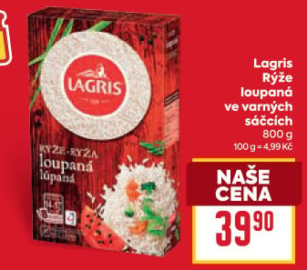 Rýže loupaná Lagris