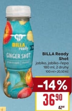 Šťáva Shot Billa Ready