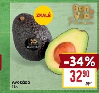 Avokádo Billa Bonvia Premium