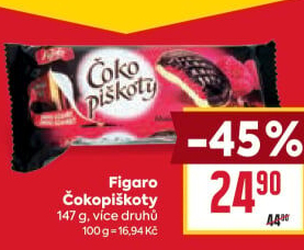 Čokopiškoty Figaro