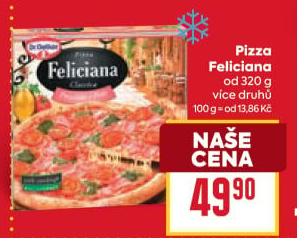 Pizza mražená FelicianaDr. Oetker