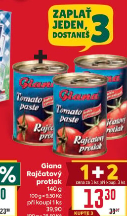 Rajčatový protlak Giana