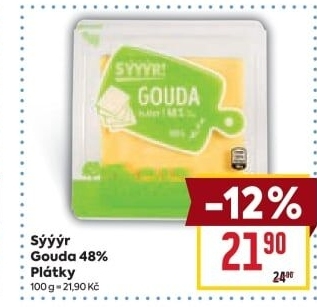 Sýr Gouda 48% Sýýýr!
