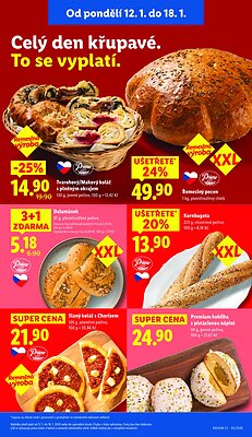 akční leták Lidl 12.1.2026-14.1.2026