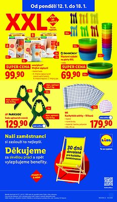 akční leták Lidl 12.1.2026-14.1.2026