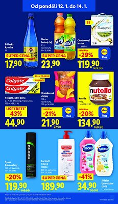akční leták Lidl 12.1.2026-14.1.2026