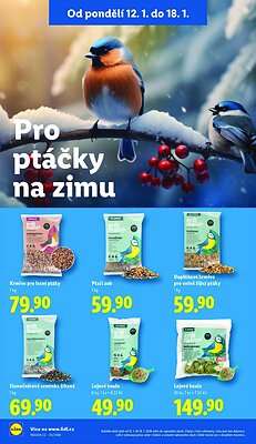 akční leták Lidl 12.1.2026-14.1.2026