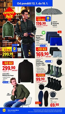 akční leták Lidl 12.1.2026-14.1.2026