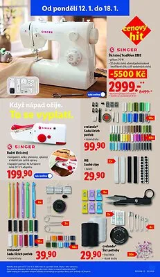 akční leták Lidl 12.1.2026-14.1.2026