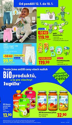 akční leták Lidl 12.1.2026-14.1.2026