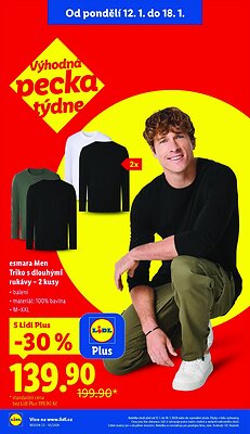 akční leták Lidl 12.1.2026-18.1.2026