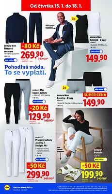 akční leták Lidl 12.1.2026-18.1.2026