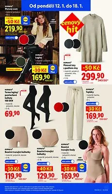 akční leták Lidl 12.1.2026-18.1.2026