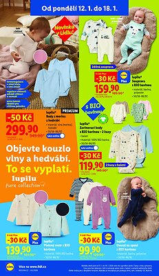 akční leták Lidl 12.1.2026-18.1.2026