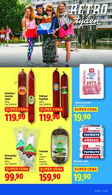 akční leták Lidl 15.1.2026-18.1.2026