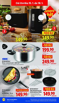 akční leták Lidl 15.1.2026-18.1.2026