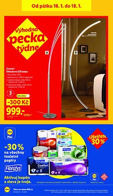 akční leták Lidl 15.1.2026-18.1.2026
