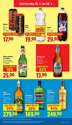 akční leták Lidl 15.1.2026-18.1.2026